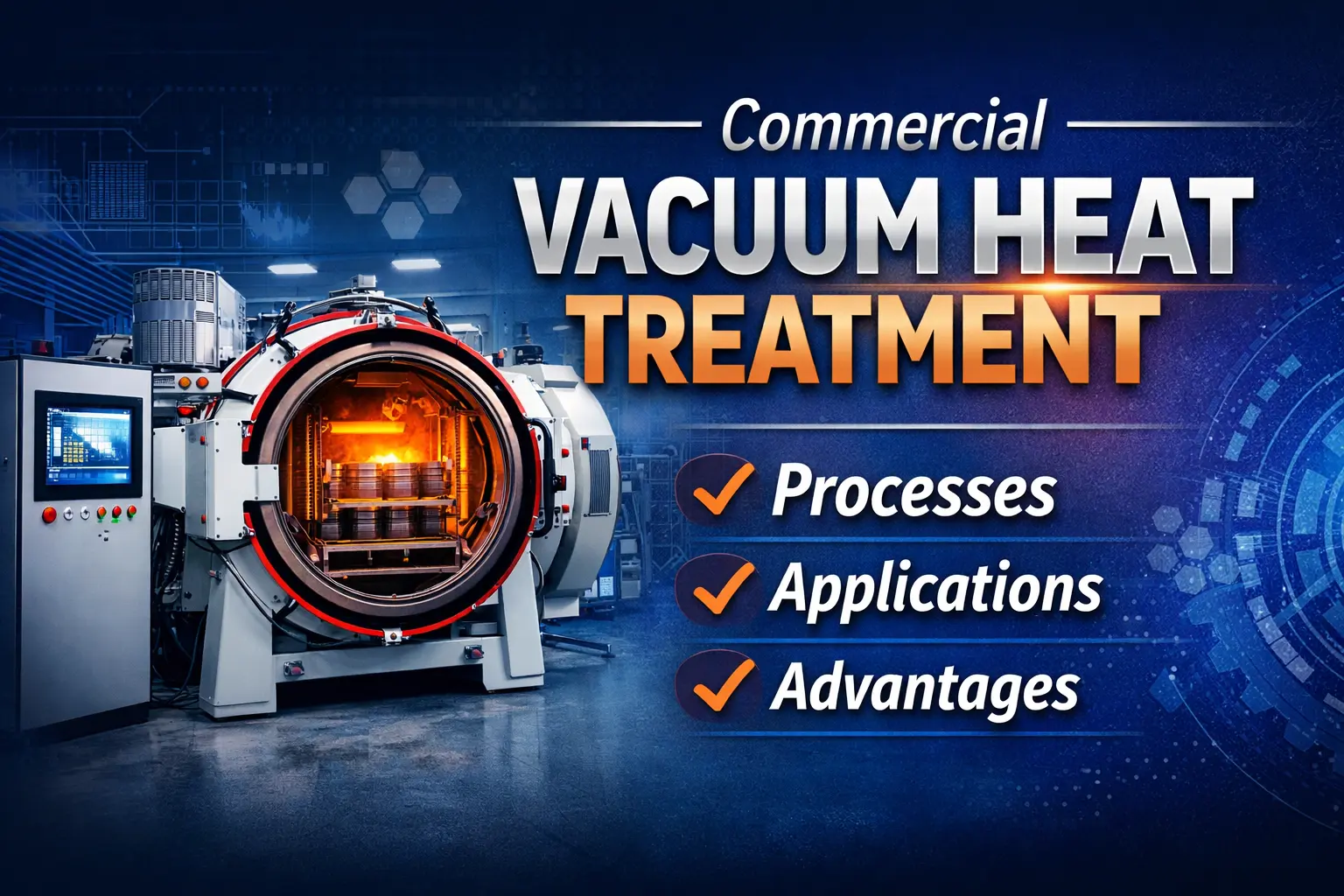 Commercial Vacuum Heat Treatment